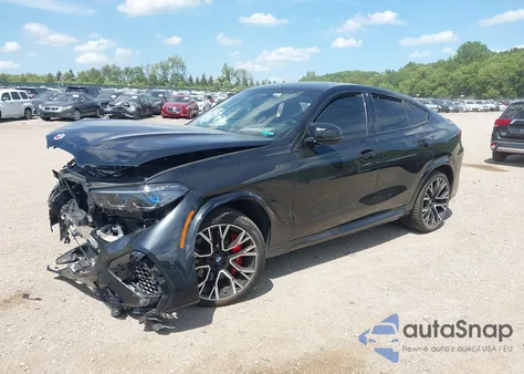 2023 BMW X6 M из США, поврежденный, VIN 5YMCY0C0XP9P76733
